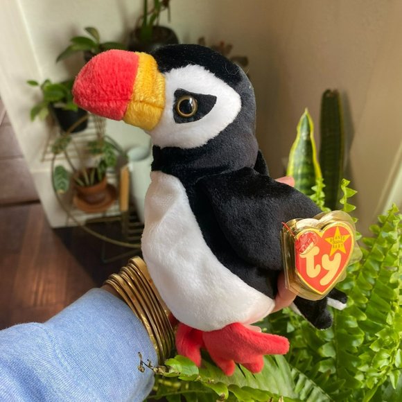 Ty Beanie Baby - Puffer the Puffin - Style Number #4181 - Picture 2 of 6